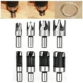 thumbnail image 4 of Cutting Tool Plug Cutter, Wood Plug Cutter, 10mm For Bench Drill Bench Drill Use Hand Electric Drill, 4 of 8
