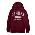 thumbnail image 1 of Sapulpa Oklahoma Classic Established Premium Cotton Hoodie, 1 of 1