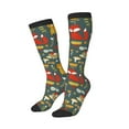 thumbnail image 2 of Balery Cute Animal Forest Fun Novelty Socks Men'S Women'S Crew Socks Funny Crazy Novelty Socks Quirky And Cool Socks, 2 of 9