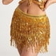 thumbnail image 5 of Disfraz de danza del vientre de Halloween, borla de lentejuelas, caderas, cuentas, cadena de cintura, borla de lentejuelas, cintura de rendimiento de baile, 5 of 6