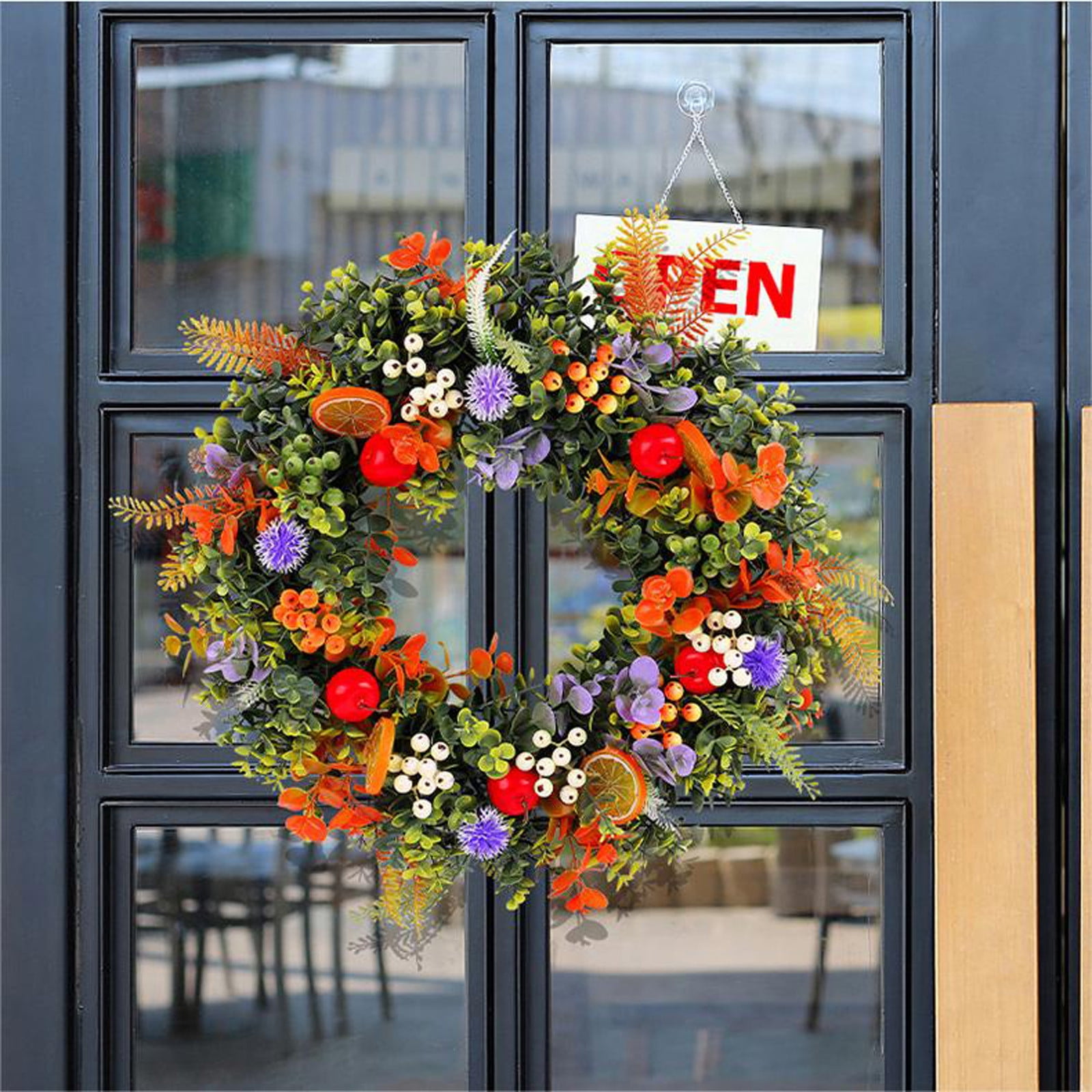 Artificial Flowers for Outdoors, Durable Fake Flowers Set for Home Decor, Weather Resistant Artificial Flower for Garden, Patio or Front Porch Decor