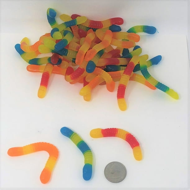 Sugar Free Gummi Worms part Stevia 1 pound Sugarfree Gummy Candy