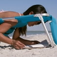 thumbnail image 4 of Open Box Deltess Ostrich 3 In 1 Portable Chair & Reclining Lounger, Light Blue, 4 of 9