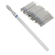 thumbnail image 5 of 50 brocas para uñas, accesorio de repuesto para cabezal de molienda para pulido de uñas, herramienta de manicura M-2,3 mm/0,09 pulgadas, 5 of 8