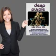 thumbnail image 4 of Cuadro de cantante Deep Purple de 24 x 36, arte de pared, póster en lienzo, decoración moderna para dormitorio familiar, arte de pared, 4 of 5