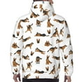 thumbnail image 5 of Hoodies for Men - German Shepherd Dog No.1009 Long Sleeve Comfrt Men'S Fashion Hoodies & Sweatshirts, Sweatshirts for Men Hoodies Pullover Clothing Clothes with Pouch, 5 of 7