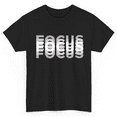 thumbnail image 2 of Men's Graphic Print Short Sleeve Focused T-Shirt For Men 1 Pcs Graphic Tee 100% Heavy Cotton - Comfortable Crew Neck, Soft Tees Casual Tops, 2 of 6