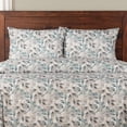 thumbnail image 2 of SIScovers  Water Garden Botanical Print Duvet Set 3 Piece - Full, 2 of 5