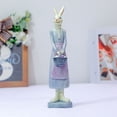 thumbnail image 2 of Easter Bunny Figurine, Elegant Bunny Statue for Indoor Outdoor Home Decor, Garden Patio, Spring Holiday Tabletop Decoration - Style B, 2 of 6