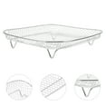 thumbnail image 2 of Shisuyan Stainless Steel Air Fryer Rack For Oven Air Fryer Oil Rack Stainless Steel Grill Rack Baking Accessory Air Fryer Roasting Rack, 2 of 8