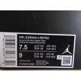 thumbnail image 5 of Ni - ke Ni - ke Air Jordan 4 Retro Bred Reimagined Black-F Red-Cement Sz 7.5 [FV5029-006], 5 of 5