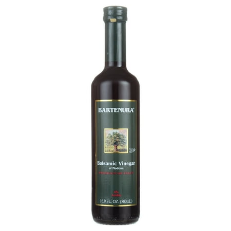 Bartenura Balsamic Vinegar of Modena Italy, 16.9floz