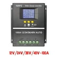 thumbnail image 3 of golytefs 100A Mppt Solar Charge Controller Intelligent Regulator Dual Usb for Solar Panel, 3 of 4