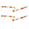 thumbnail image 4 of KALLORY Gymnastics Ribbons with Assorted Colors for Training and Dance 2Pcs 13.8x0.6x0.04in, 4 of 8