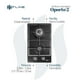 thumbnail image 3 of Parrilla de Gas Empotrable Fline Oporto 2 2 Quemadores Vidrio Templado, 3 of 4
