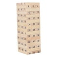 thumbnail image 3 of Wood Block Stacking Game Toppling Blocks Game Smoothing Surfaces Avoid Scratching Balance Training for Home Paly, 3 of 6