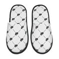 thumbnail image 1 of Fotbe Black Rabbit Pantuflas Peludas para Mujer con Estampado, Zapatillas de Peluche, Zapatos de Invierno para Casa, Uso Interior y Exterior-Medium, 1 of 8