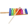 thumbnail image 2 of 1Pack Xylophone Musical Toy For Children Rectangular Shape Colorful Wood And Metal Home Play, 2 of 8