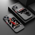thumbnail image 2 of Foreign Trend Star Cool For iPhone 15 14 13 12 11 Pro Max XS Max X XR 7 8 Plus 6S 5S Silicone Black Shell Phone Case, 2 of 5