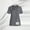 🔥 Dark Gray, variant on Sentmoon Nurse Scrubs Beach Vacation Clothes for Women Women's Nurses Tunic Uniform Clinic Carer V Neck Protective Clothing Streetwear for Working Out & Gym Dark Gray XXL