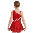 thumbnail image 5 of Vestido de baile de Ballet para niñas, traje de leotardo de gimnasia, disfraz de bastón de caramelo de elfo de Navidad, Ropa de baile para patinaje artístico de Papá Noel, 5 of 5