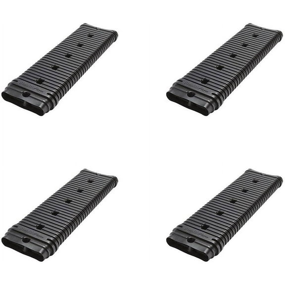 StealthFlow 4621 Downspout Extension, Black Four Pack