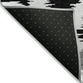 thumbnail image 3 of Addison Rugs Chantille Indoor/Outdoor Transitional Abstract Black Washable Rectangle Rug, 1'8" x 2'6", 3 of 6
