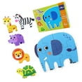 thumbnail image 1 of Rompecabezas con forma de animales para niños pequeños,Rompecabezas con formas de animales Rompecabezas de piezas grandes para niños pequeños Rompecabezas educativo de animales para niños pequeños Rendimiento de gama alta, 1 of 8