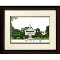 Campus Images VA989R Liberty University Alumnus Framed Lithograph