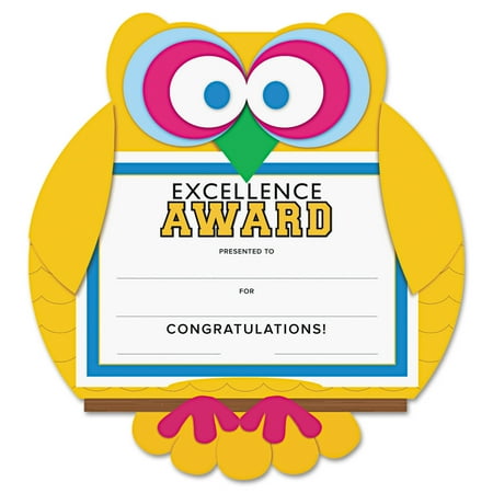 Southworth Motivations Owl Excellence Award Certificate