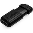 thumbnail image 4 of Verbatim PinStripe 128GB USB 2.0 Flash Drive, Black 49071, 4 of 6