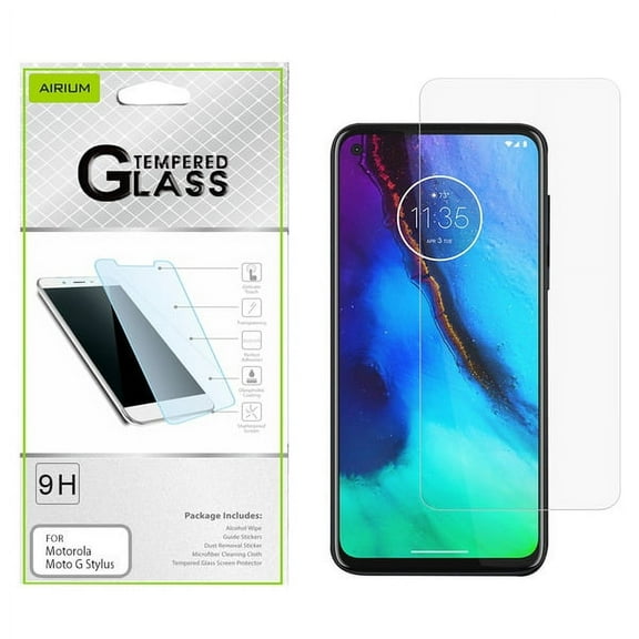 Motorola Moto G Stylus Screen Protector Tempered Glass [9H Hardness] [Ultra-Clear HD] [Bubble Free] [Case Friendly] Premium Shockproof Tempered Glass Screen Protector for MOTOROLA Moto g stylus (2020)