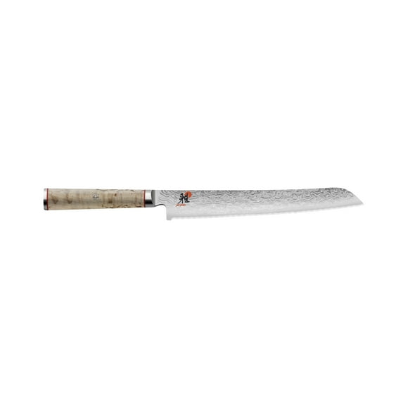 MIYABI 5000 MCD 9 inch Bread Knife, Brown