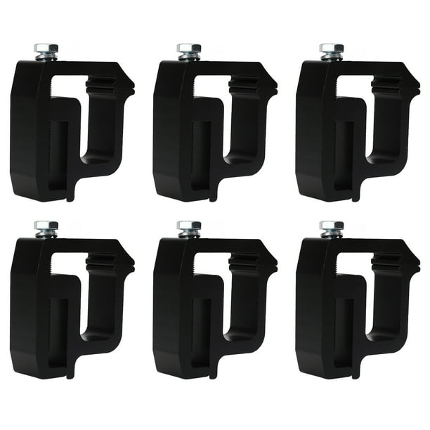 Campers Shell Clamp,6 Set Truck Cap Truck Topper Clamp Truck Cover C