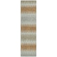 thumbnail image 2 of Addison Rugs Chantille Indoor/Outdoor Transitional Stripes Paprika Washable Runner Rug, 2'3" x 7'6", 2 of 6