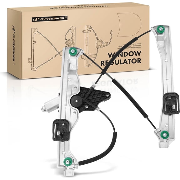 A-Premium Electric Power Window Regulator with Motor Compatible with Chevrolet Malibu 2016-2021, Sedan, Front Left Driver Side