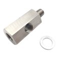 thumbnail image 2 of 1/8 NPT Female to 1.0 Male/Female Gauge Sensor Sender Adapter Reducer, 2 of 6