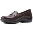 thumbnail image 1 of Mocasines Cora Daisy para Mujer Clarks en Cuero Marrón Talla 8.5, 1 of 7