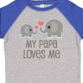 thumbnail image 4 of Inktastic My Papa Loves Me Grandchild Boys or Girls Toddler T-Shirt, 4 of 5