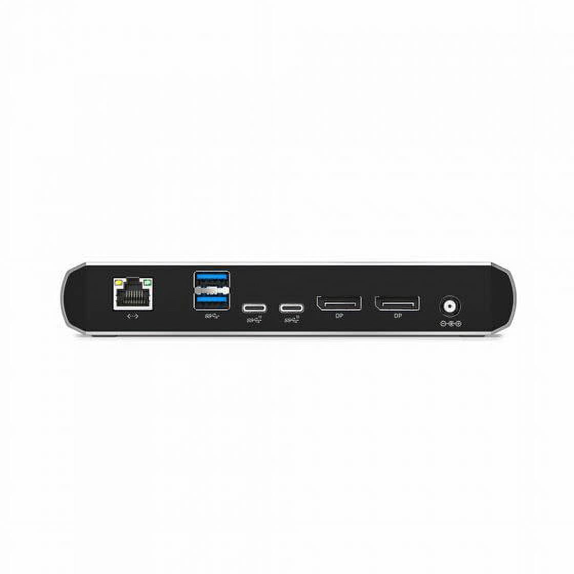 ALOGIC Thunderbolt 3.0 / USB-C TURBO Docking Station - Dual Display 4K@60Hz, Gray