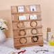 thumbnail image 4 of Exhibidor de pendientes de 5 niveles, estantes extraíbles de madera para joyería., 4 of 9