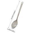 TrendTide Cooking Spoon Set 2Pcs 10inch Exclusive Serving Spoons For