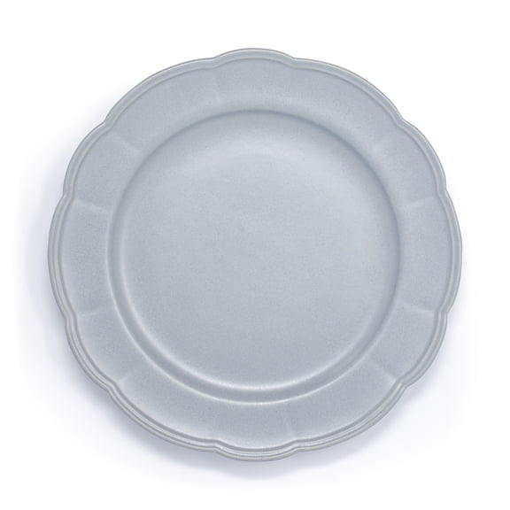 Assiette plate BU Scallope 10.5 pouces Bleu