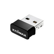 Edimax Wi-Fi 5 Nano Dual-Band Adapter for PC, Wireless 802.11ac AC1200 USB Adapter Dongle, Up to 867Mbps (5GHz) / 300Mbps (2.4GHz) Fast Transfer, Win 11 Plug-n-Play, Mac OS, Linux, EW-7822ULC