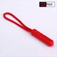 thumbnail image 2 of Tirador de Cremallera de Plástico, Tirador de Plástico, Cuerda de de Cremallera de Escalada, Cuerda de Cremallera de Mochila Roja, 2 of 5