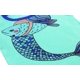 thumbnail image 4 of Conjunto de pijamas de algodón para niños y niñas, ropa supercálida de 3 a 8 años, camiseta, pantalones, sirena, 2 uds., 4 of 4