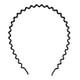 thumbnail image 2 of Diadema Zig Zag Zulema para Mujer Negro, 2 of 7
