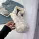 thumbnail image 4 of Bolso Hobo de plumón para mujer Bolso tipo cartera plisado informal Bolso versátil para axila Bolso para ir al trabajo, 4 of 6