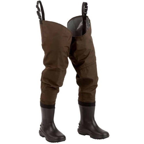 Hodgman Hodgman Redstone Nylon Rubber Hip Wader With No Slip Soles Walmart Com