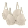 thumbnail image 1 of DPTALR Woman's Large Size Comfortable Breathable Bra Underwear No Rims, 1 of 3